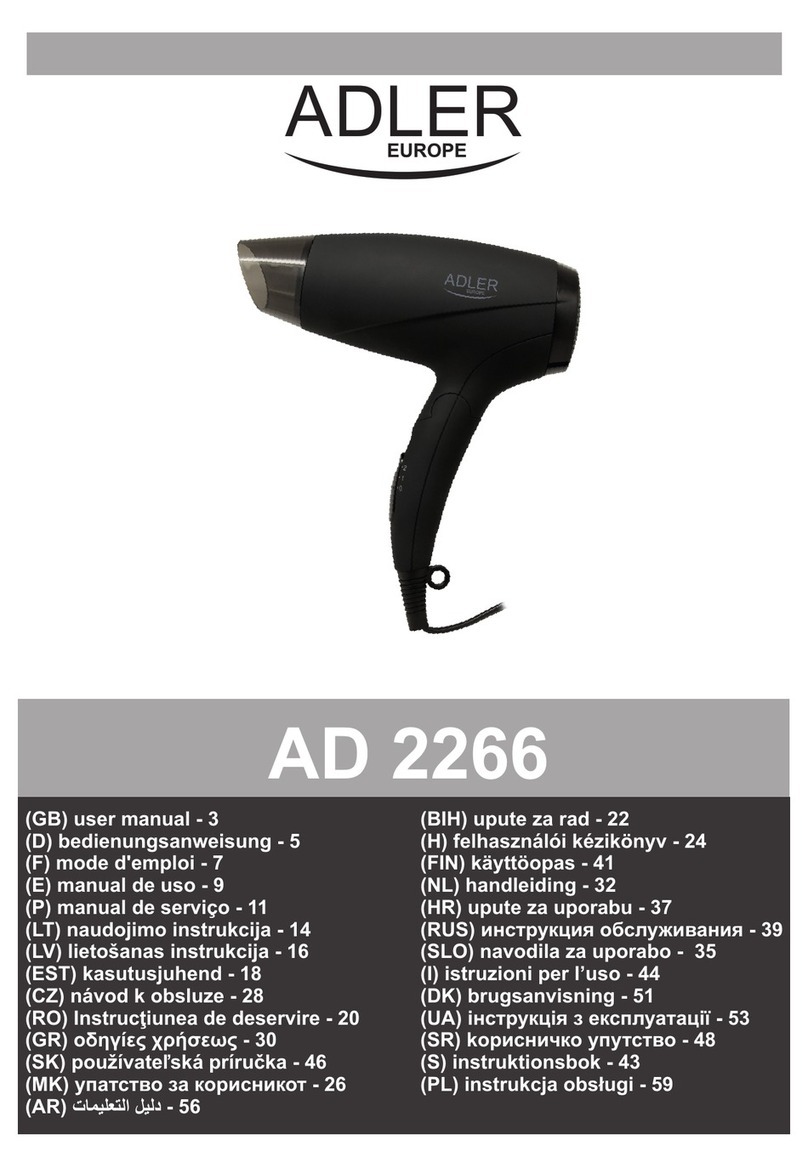 Adler Europe AD 2266 user manual