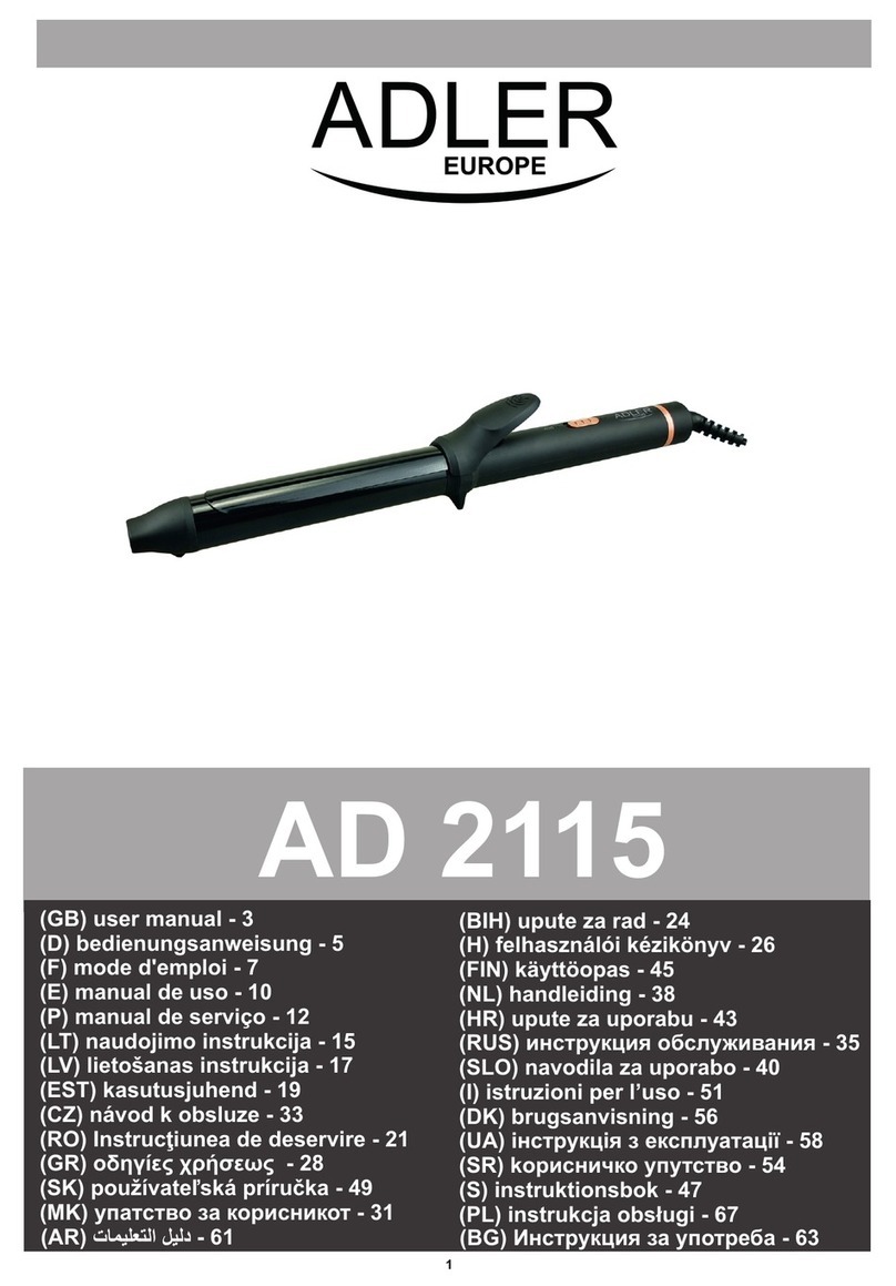 Adler Europe AD 2115 user manual Adler Europe AD 2115 user manual