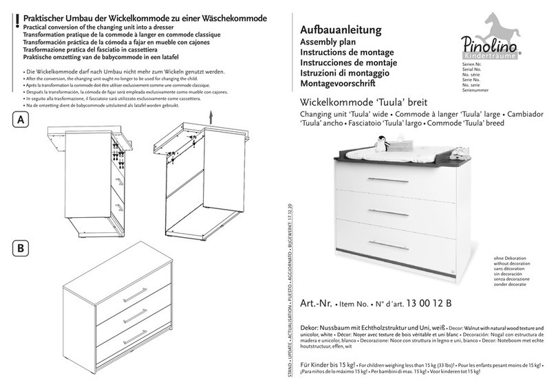 Pinolino Tuula 13 00 12 B Assembly plan Pinolino Tuula 13 00 12 B Assembly plan