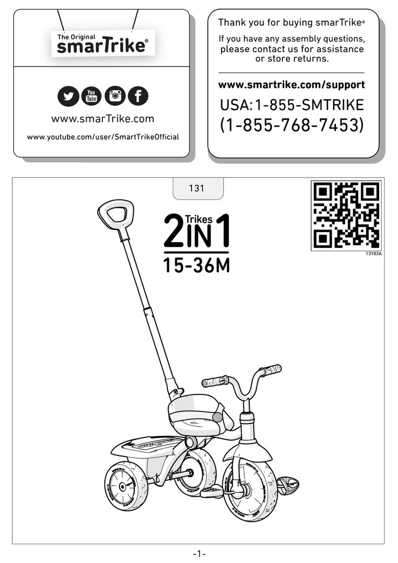 SmarTrike Folding Fun 131 manual