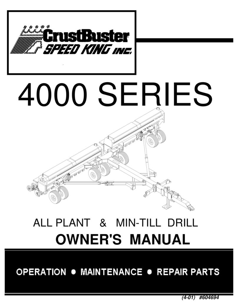 CrustBuster 4000 Series Operation, Maintenance, Repair Parts