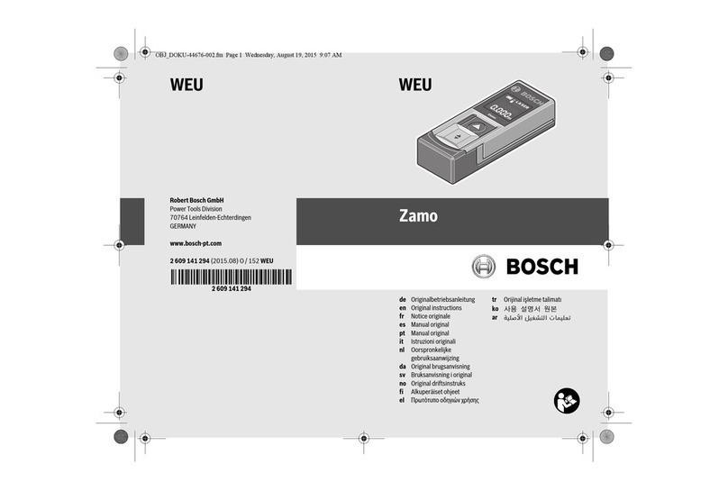 Bosch WEU Zamo Original instructions