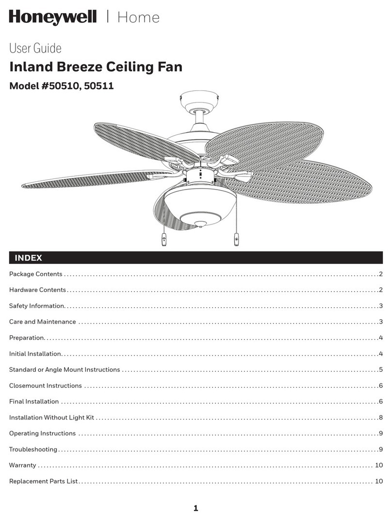 Honeywell Home Inland Breeze 50510 User manual
