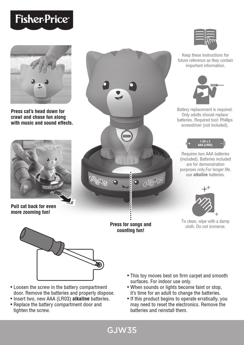 Fisher-Price GJW35 manual