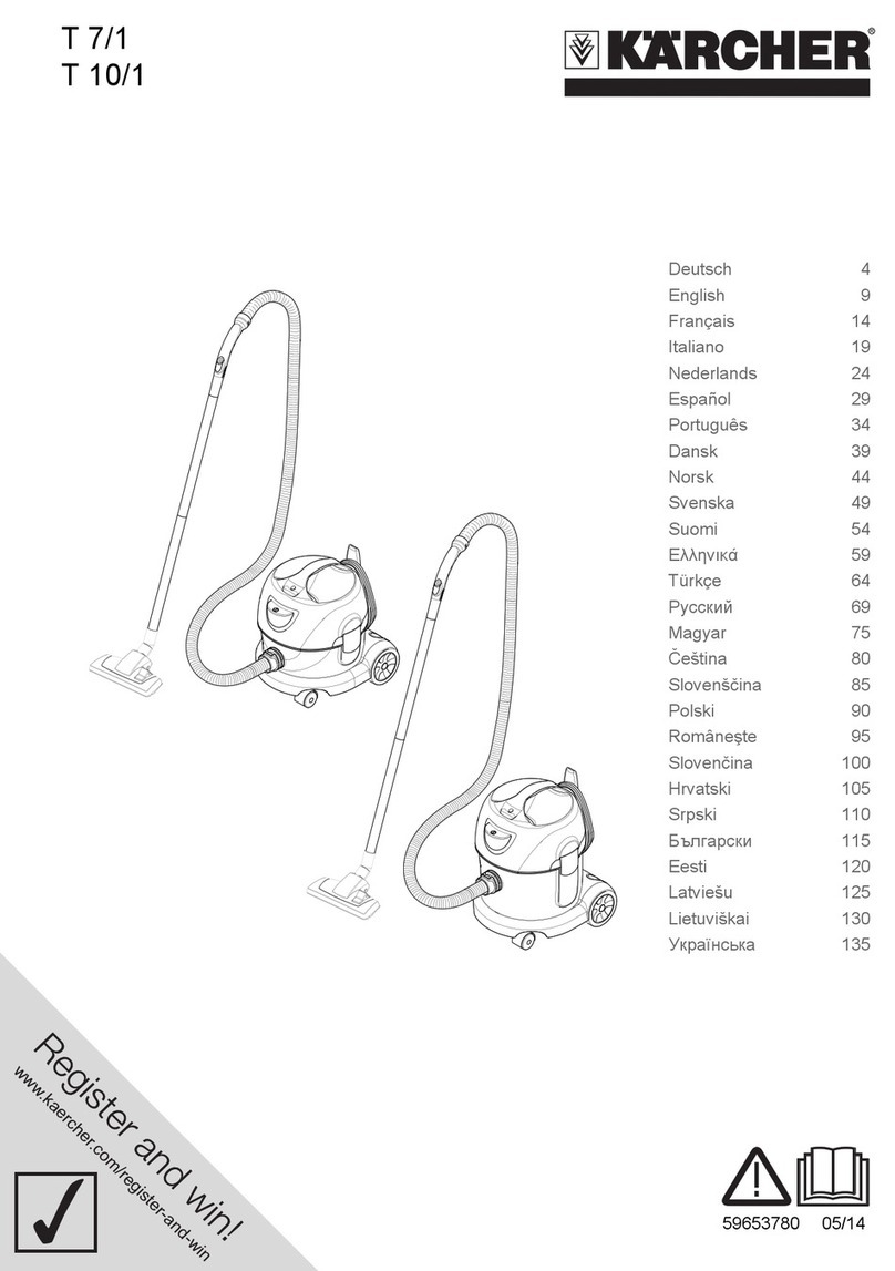Kärcher T 7/1 User manual