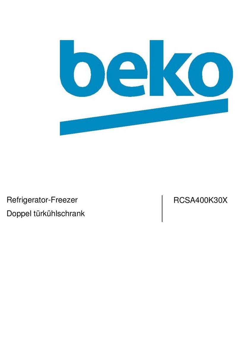 Beko RCSA400K30X instructions