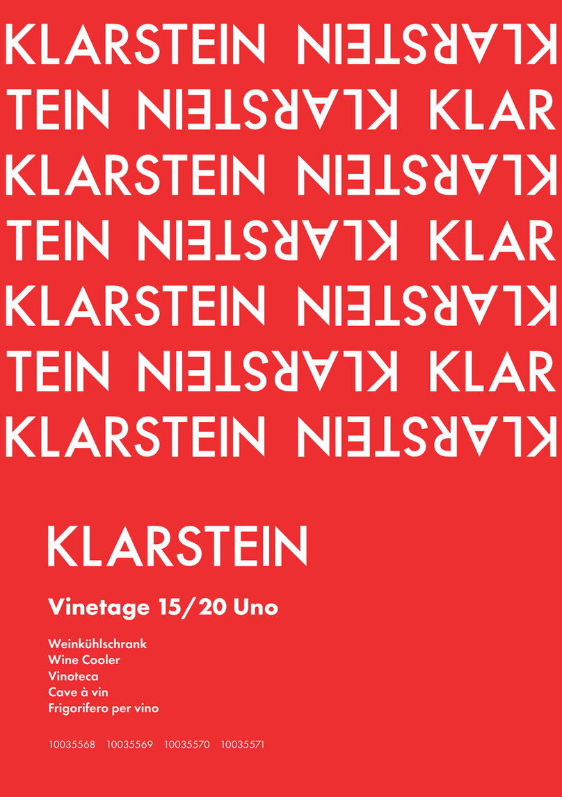 Klarstein Vinetage 15 Uno user manual