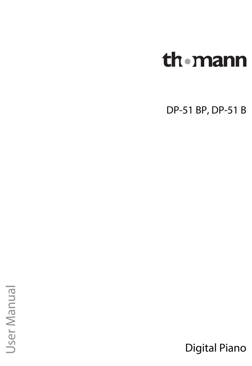 thomann DP-51 B User manual