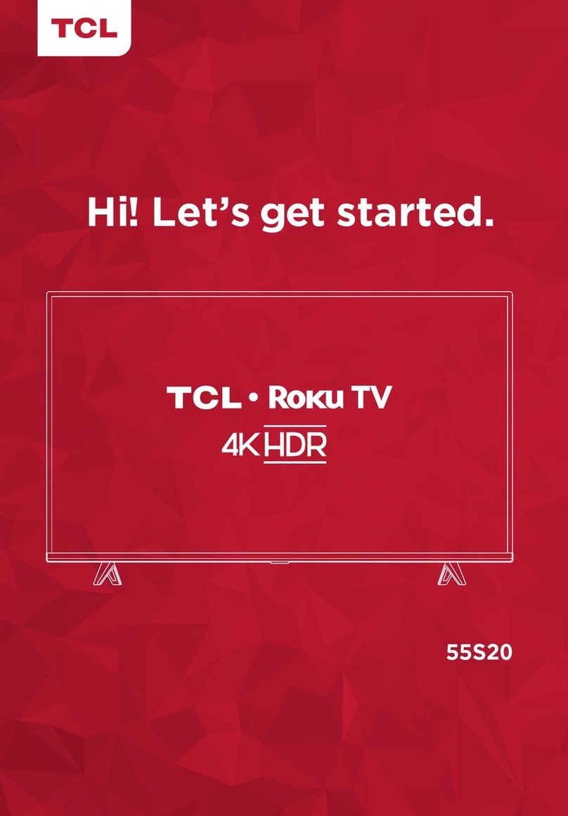TCL 55S20 User manual