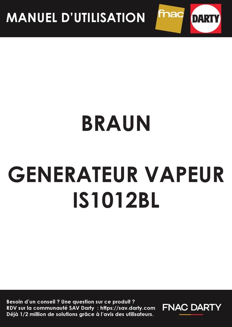 Braun IS1012BL User manual