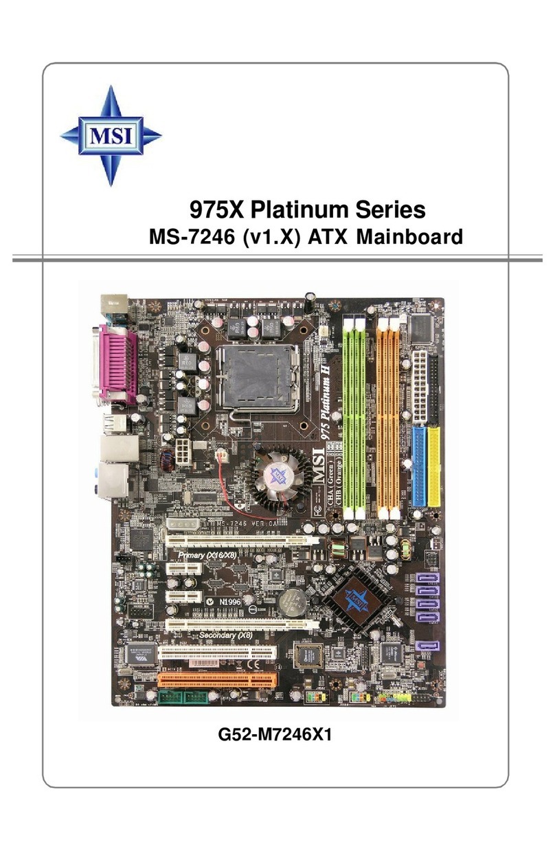 MSI G52-M7246X1 User manual