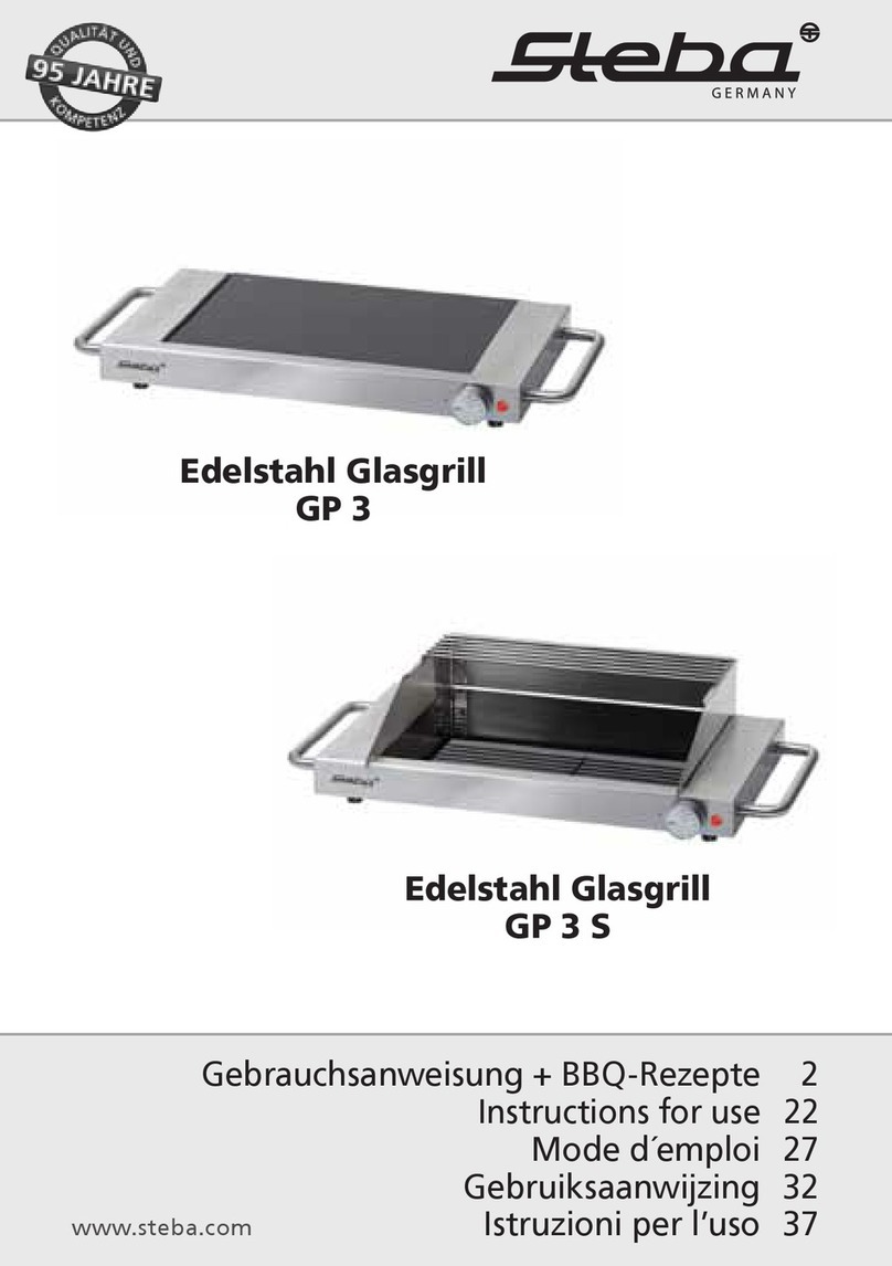 Steba GP 3 S User manual