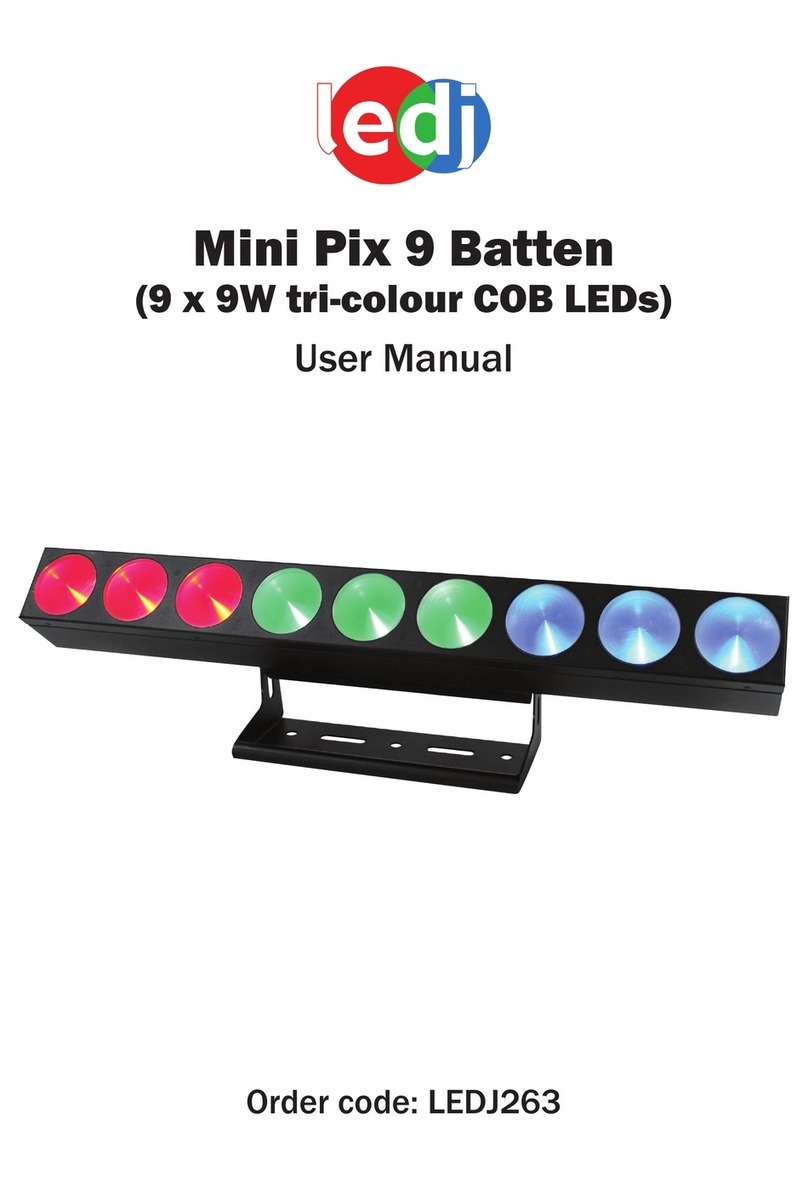 Ledj Mini Pix 9 Batten user manual