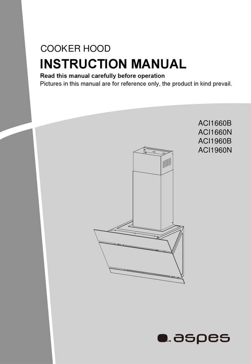 Aspes ACI1660B instruction manual