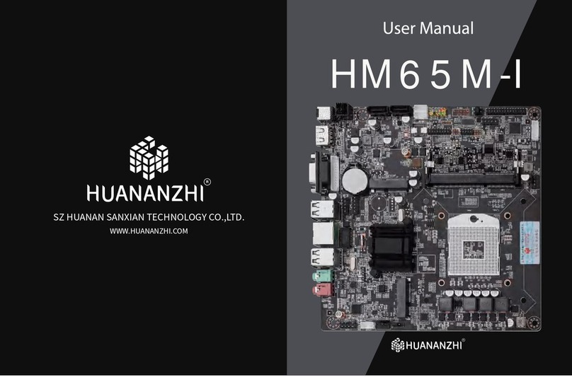 Huananzhi HM65M-I user manual