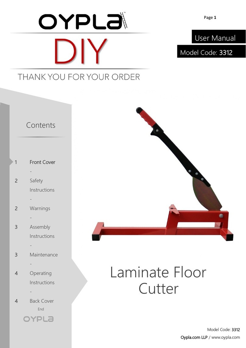 OYPLA DIY 3312 user manual