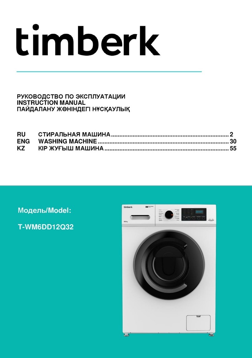 Timberk T-WM6DD12Q32 instruction manual
