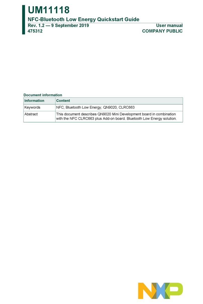 NXP Semiconductors QN9020 mini DK user manual