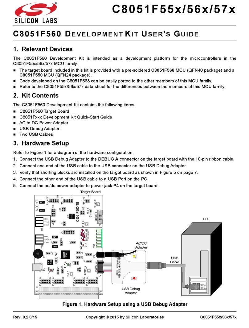 Silicon Laboratories C8051F55 Series user guide