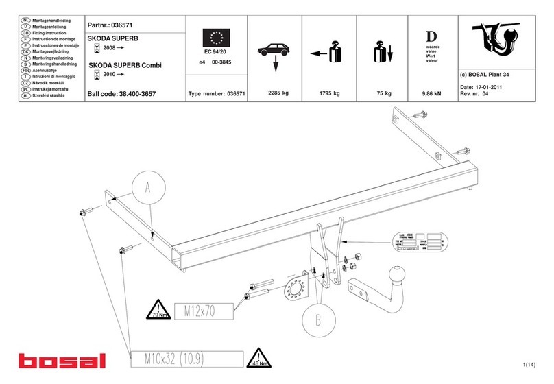 bosal 036571 Install guide