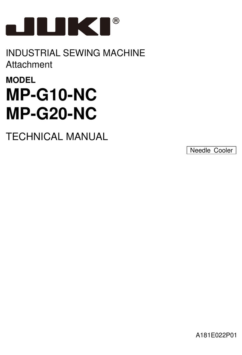 JUKI MP-G10-NC User manual