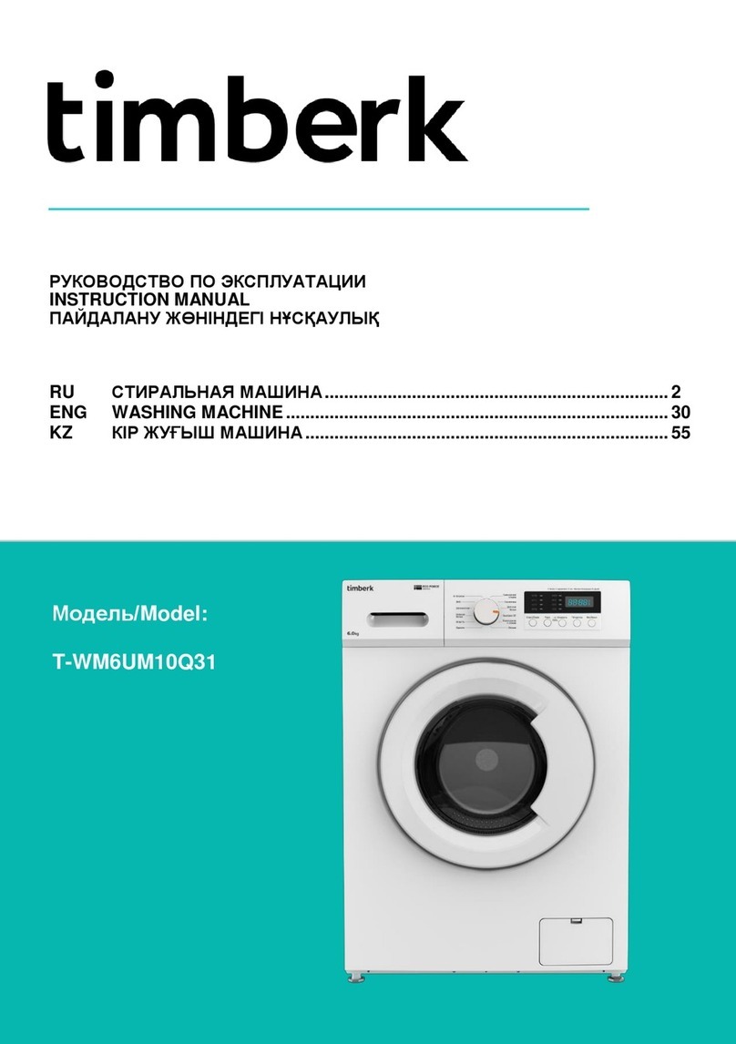 Timberk T-WM6UM10Q31 instruction manual