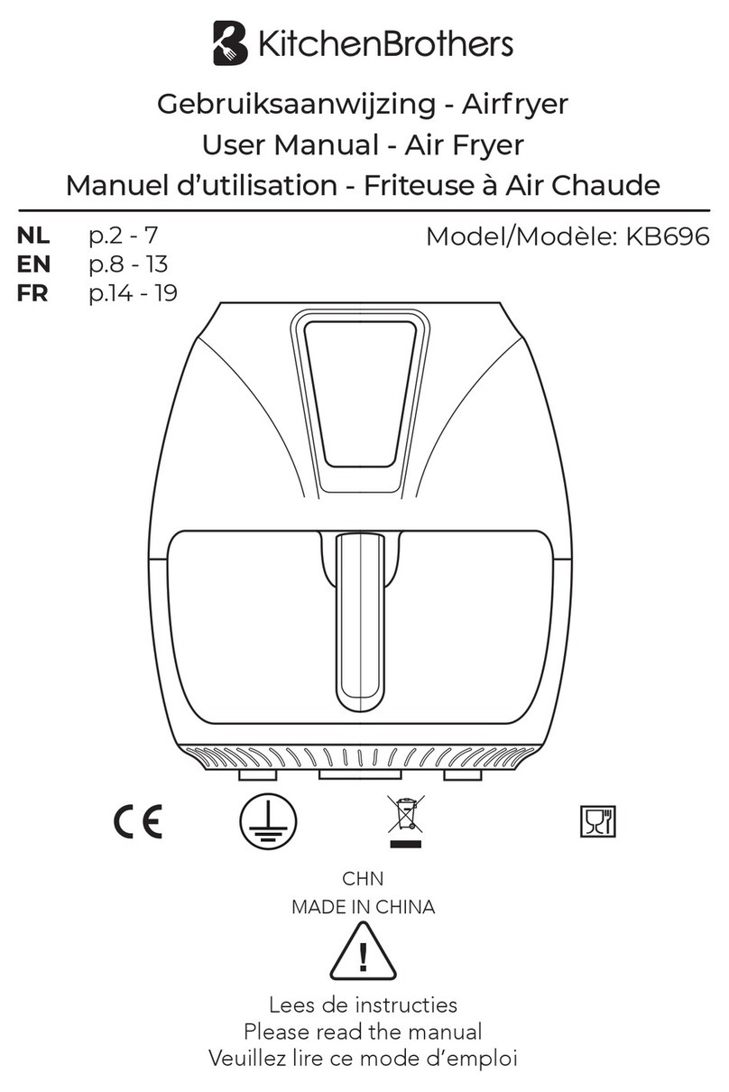 KitchenBrothers KB696 user manual