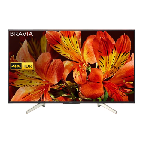 Sony BRAVIA KD-75XF85 User manual
