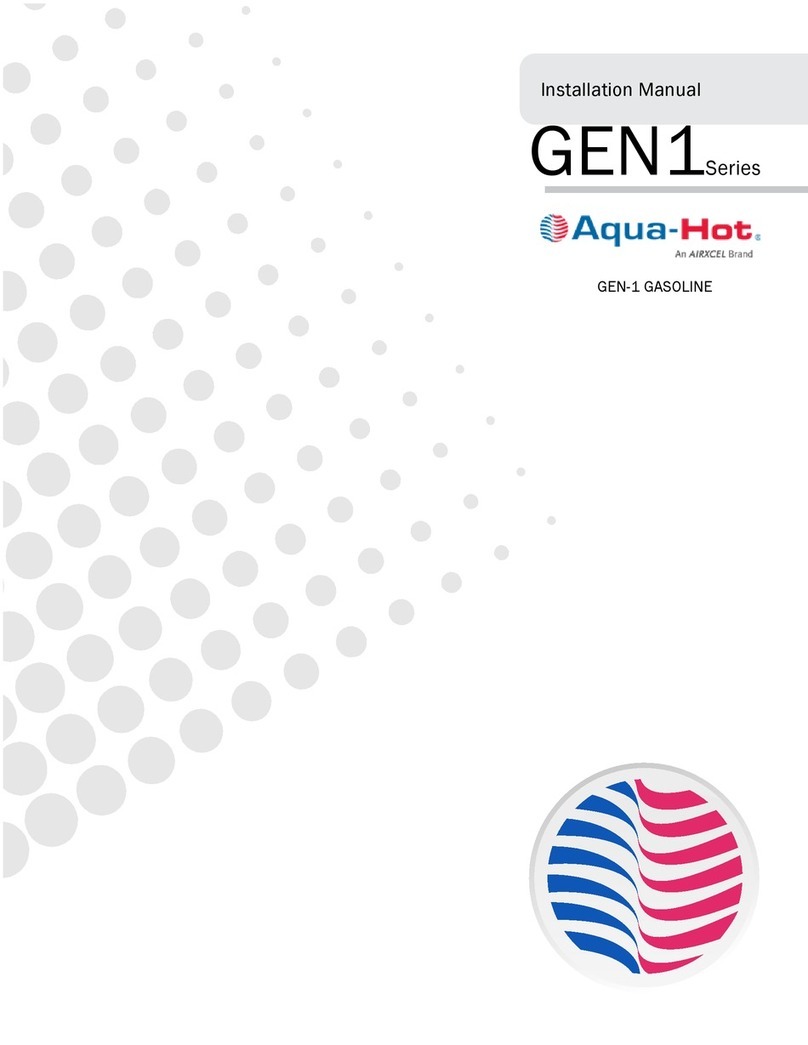 Airxcel Aqua-Hot GEN1 Series installation manual