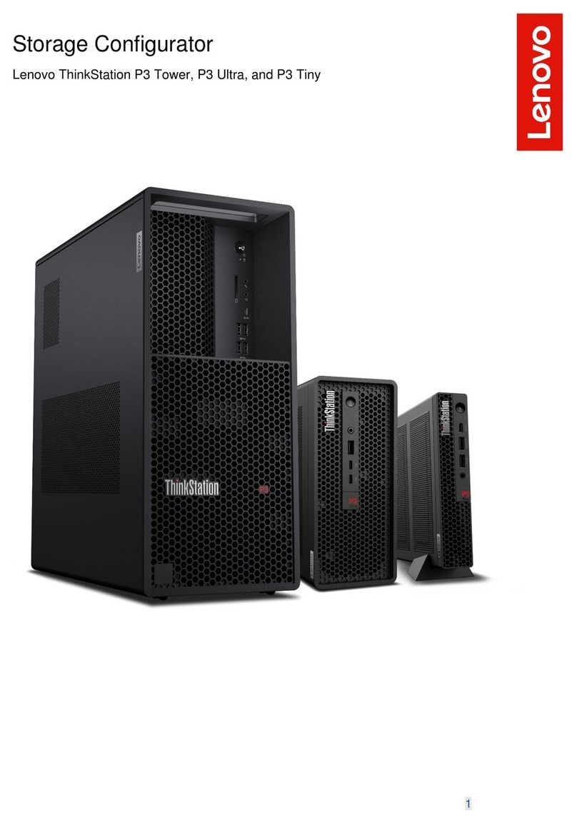 Lenovo ThinkStation P3 Tower User manual Lenovo ThinkStation P3 Tower User manual
