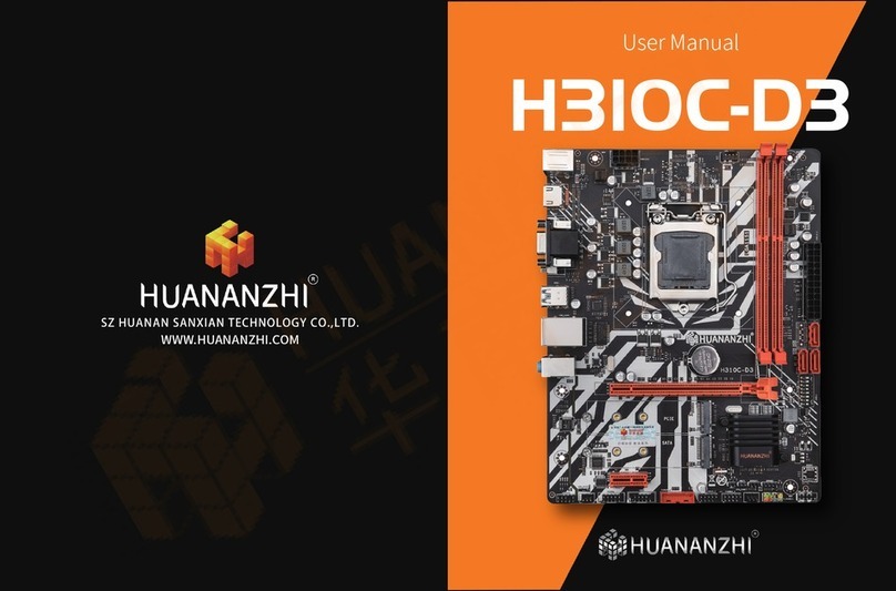 Huananzhi H310C-D3 user manual