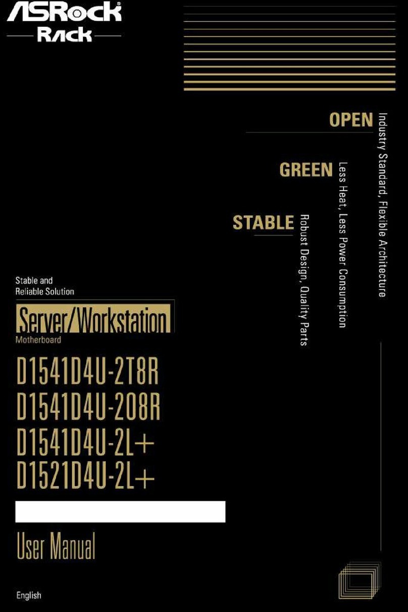 ASROCK D1541D4U Series User manual