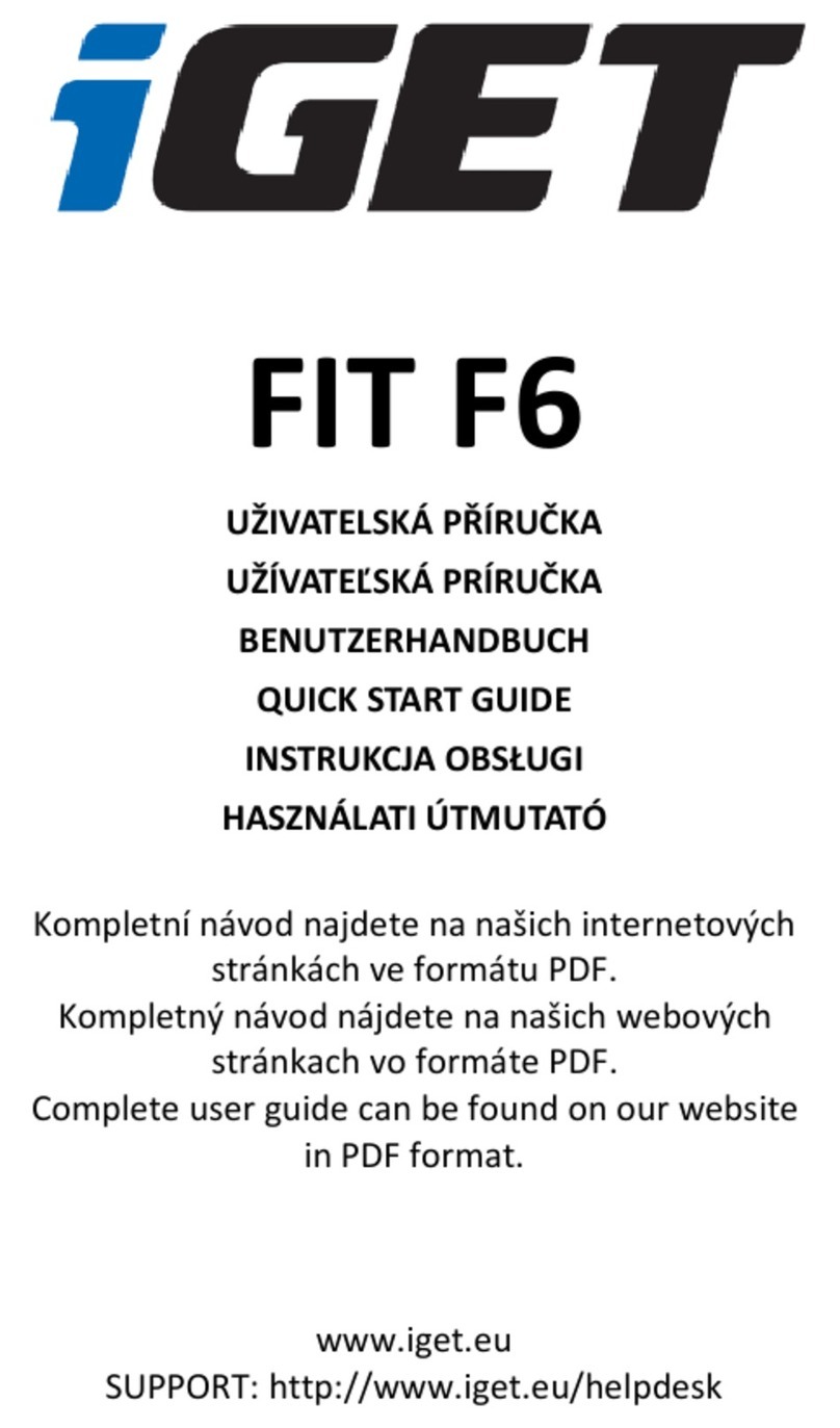 Iget FIT F6 User manual