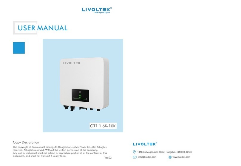 LIVOLTEK GT1-1K6S1 User manual