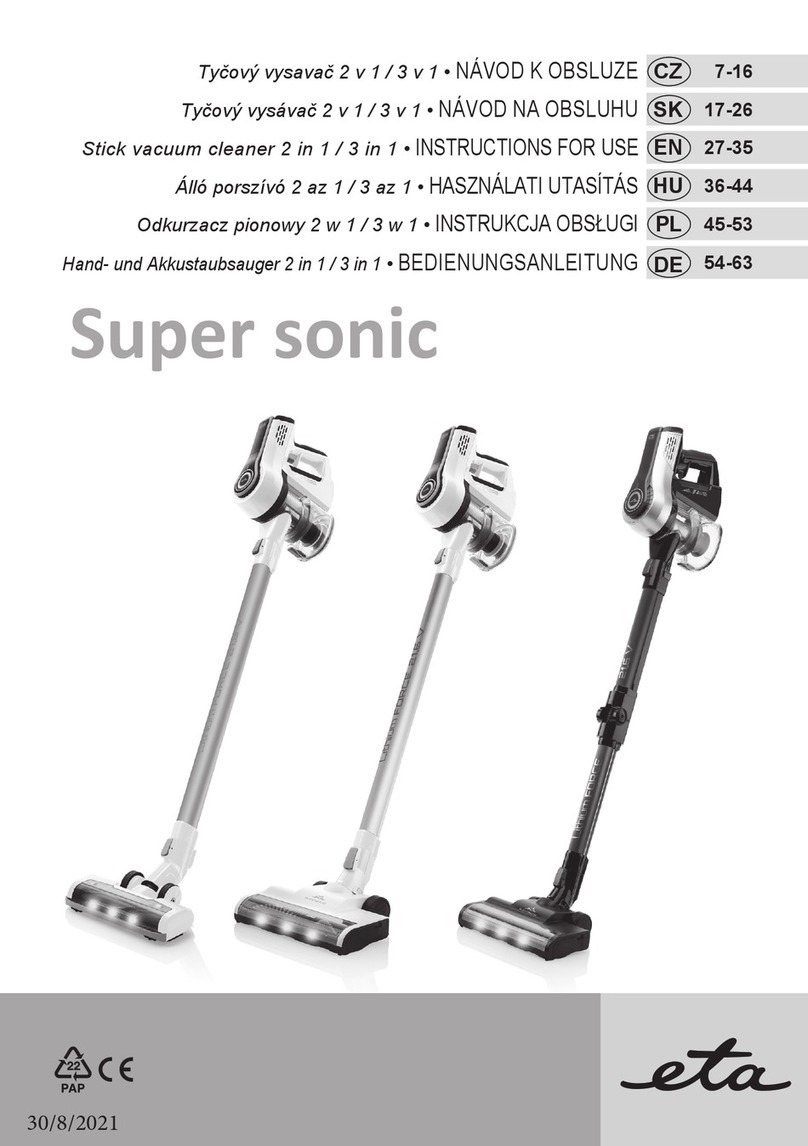 eta Super sonic User manual