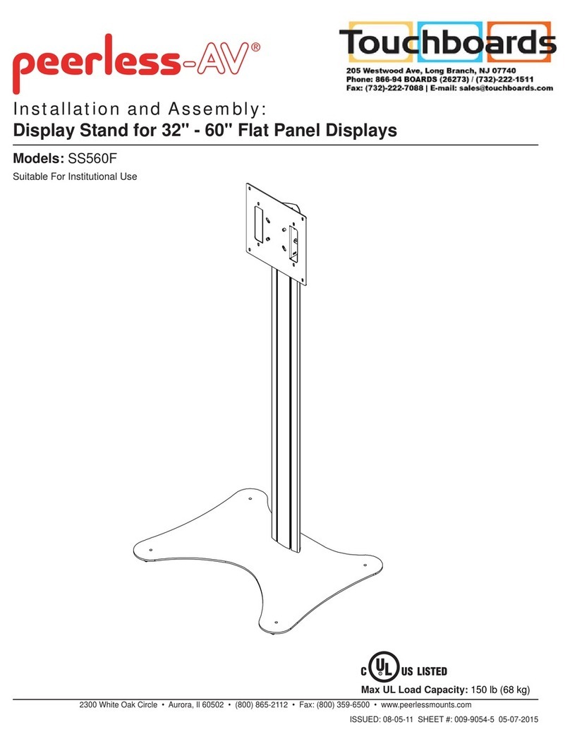 peerless-AV SS560F Guide
