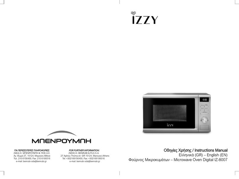izzy IZ-8007 instruction manual
