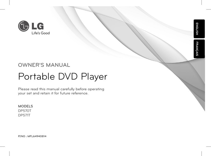 LG DP571T owner's manual