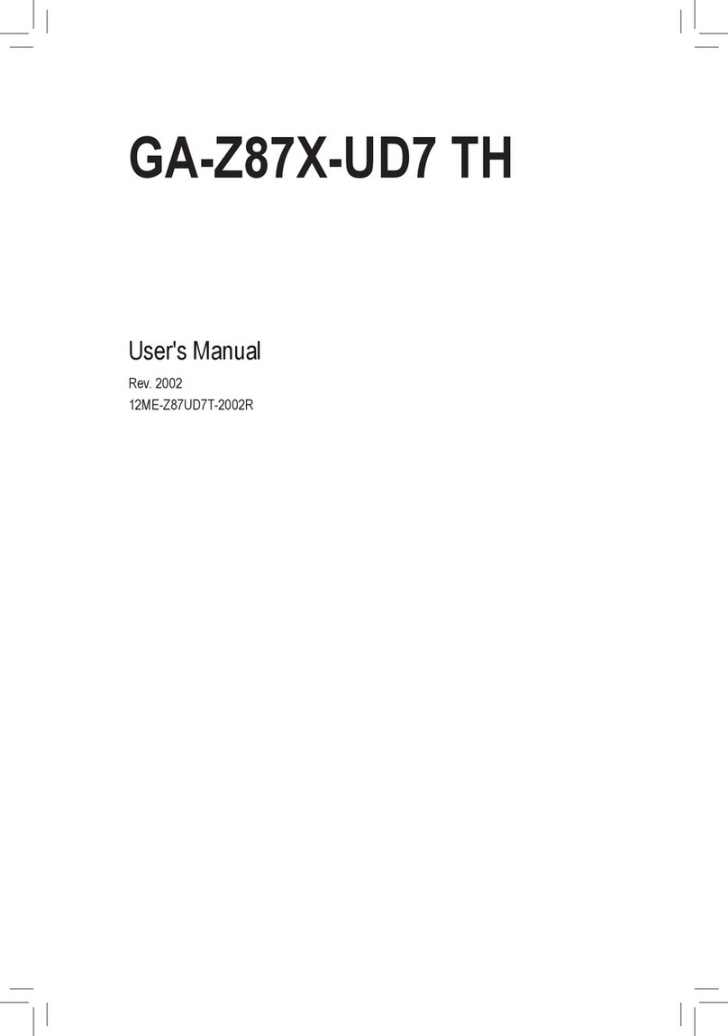 Gigabyte GA-Z87X-UD7 TH user manual