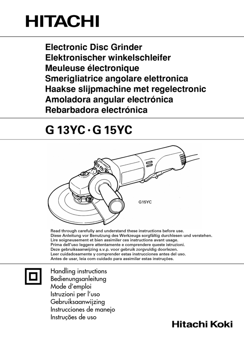 Hitachi G 15YC User manual