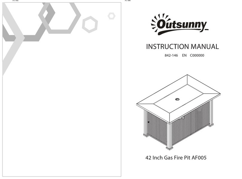 Outsunny AF005 instruction manual