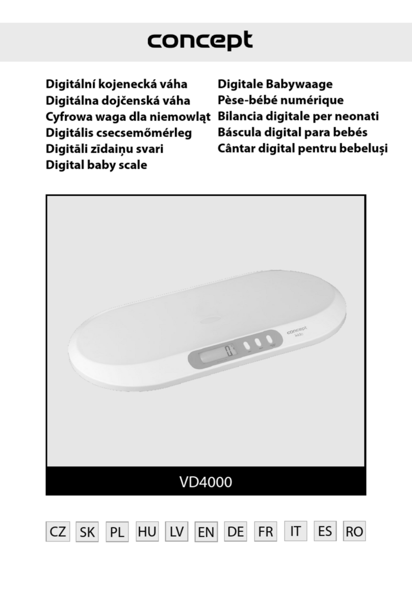 Concept2 VD4000 User manual