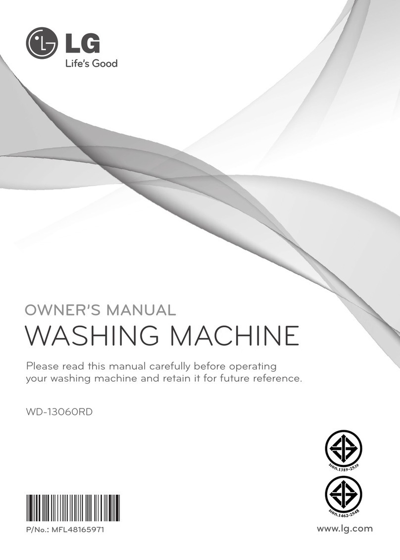 LG WD-13060RD User manual