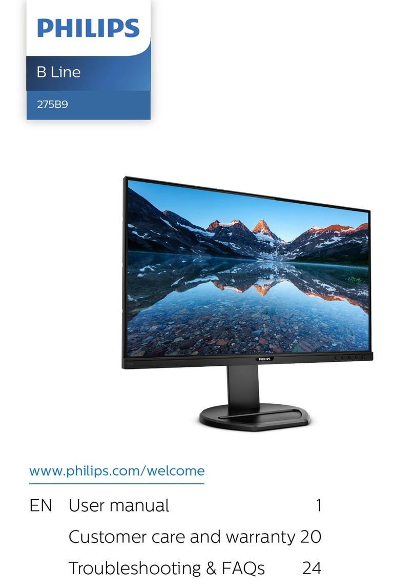 Philips B Line 275B9 User manual