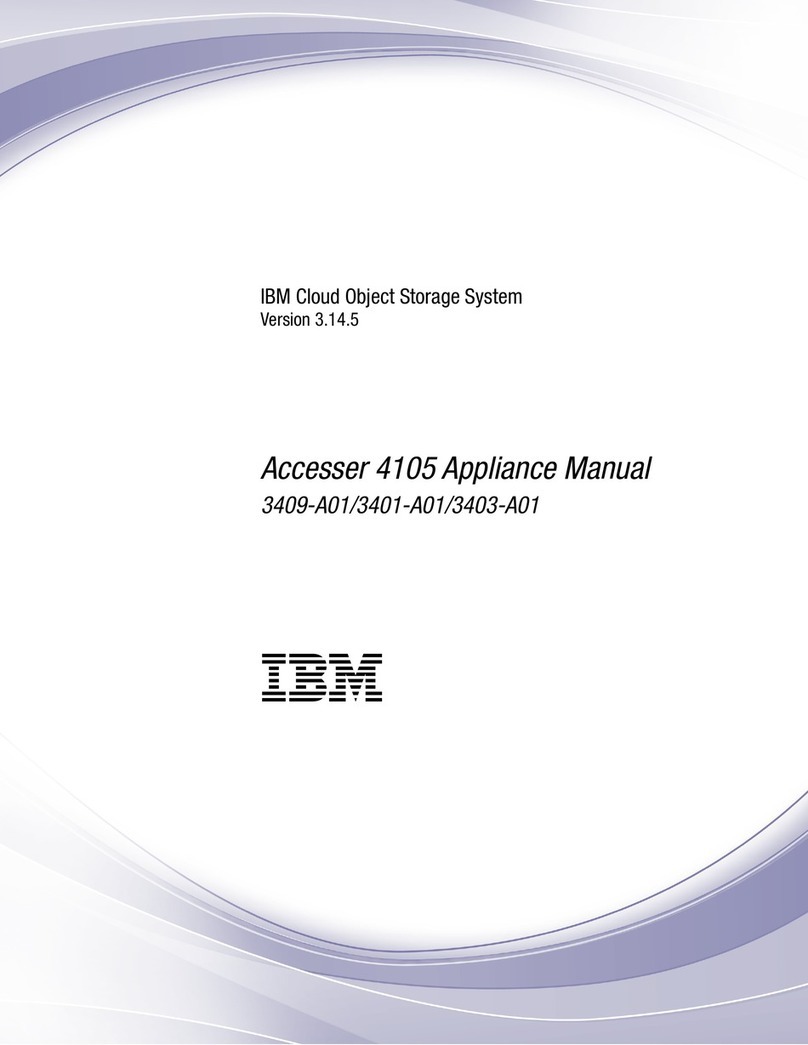 IBM Accesser 4105 User manual