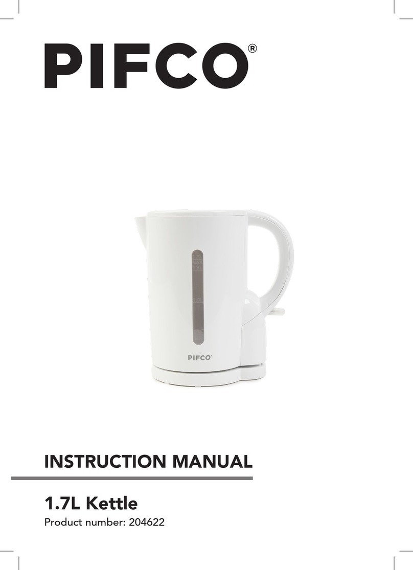 Pifco 204622 instruction manual