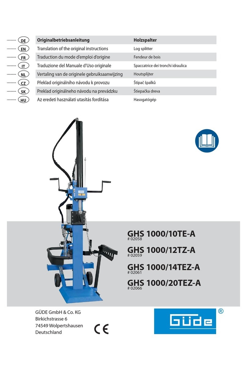 GÜDE GHS 1000/12TZ-A Translation of the original instructions