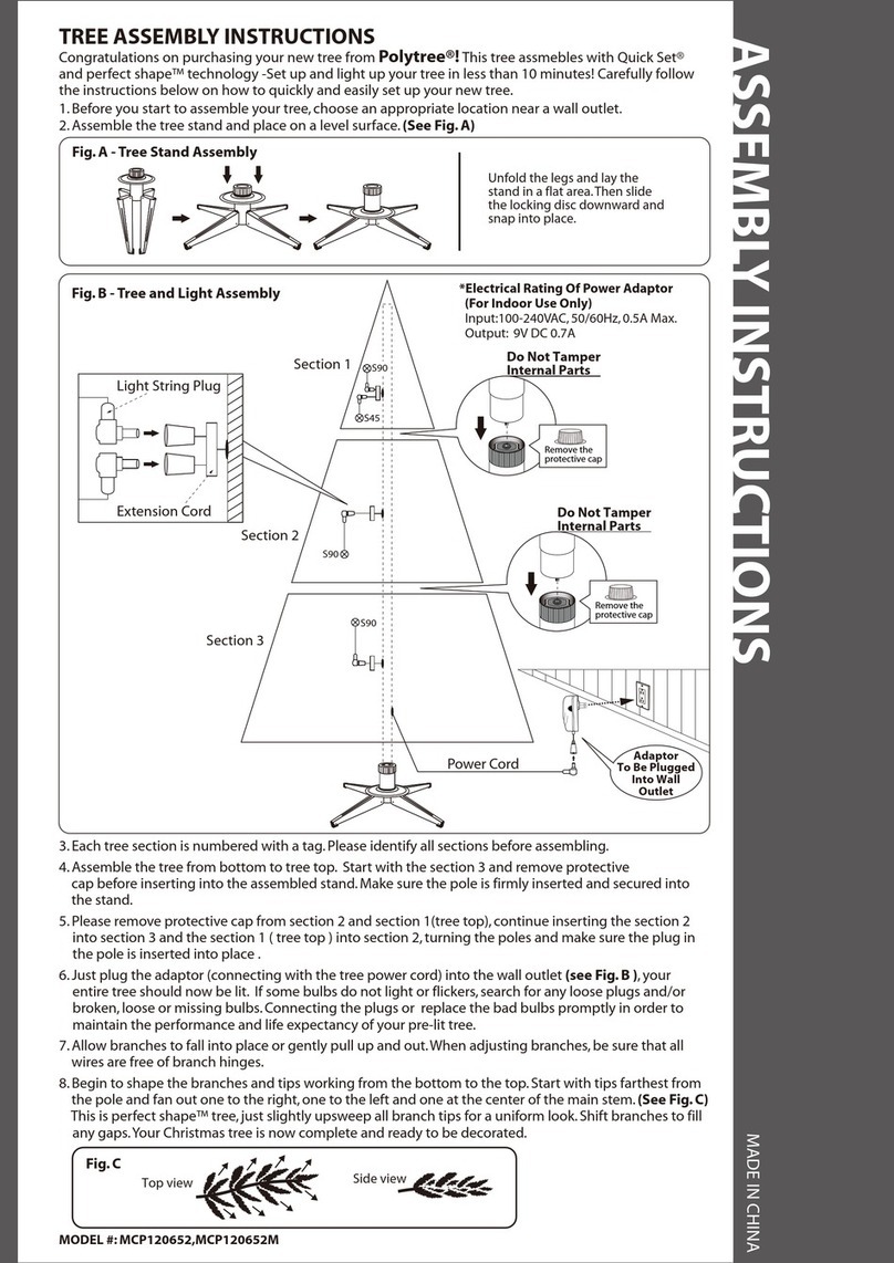 Polygroup Polytree MCP120652 User manual