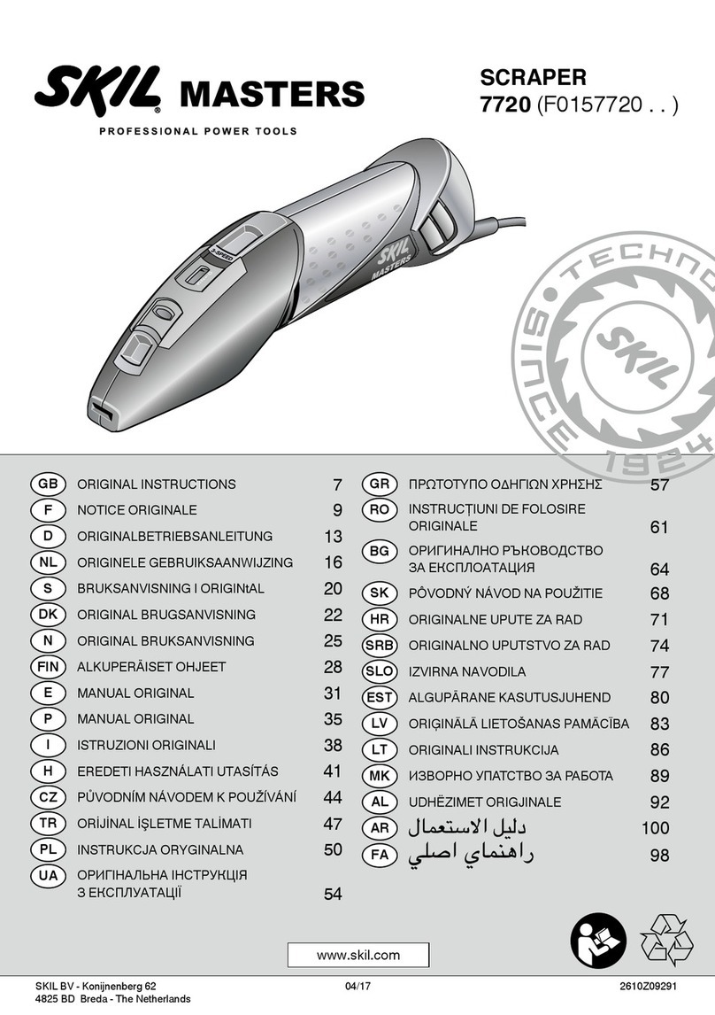 SKIL MASTERS 7720 Original instructions