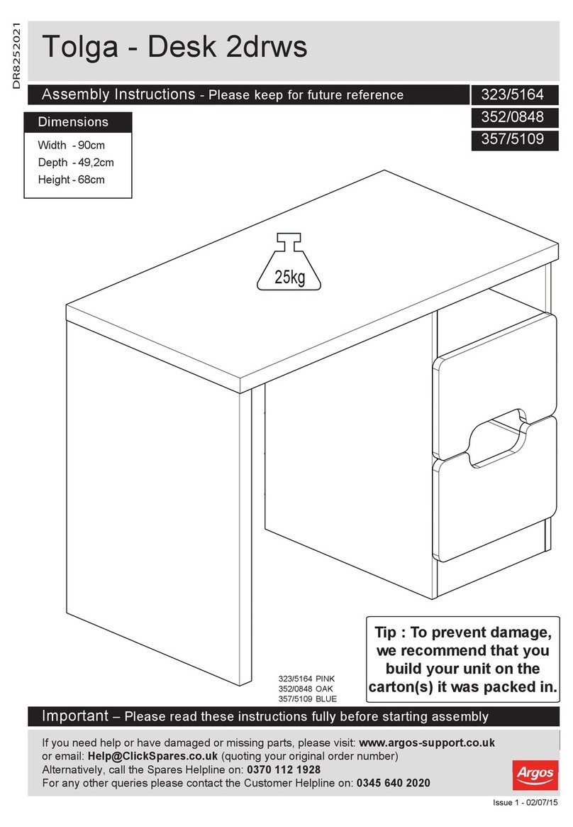 Argos Tolga 323/5164 User manual